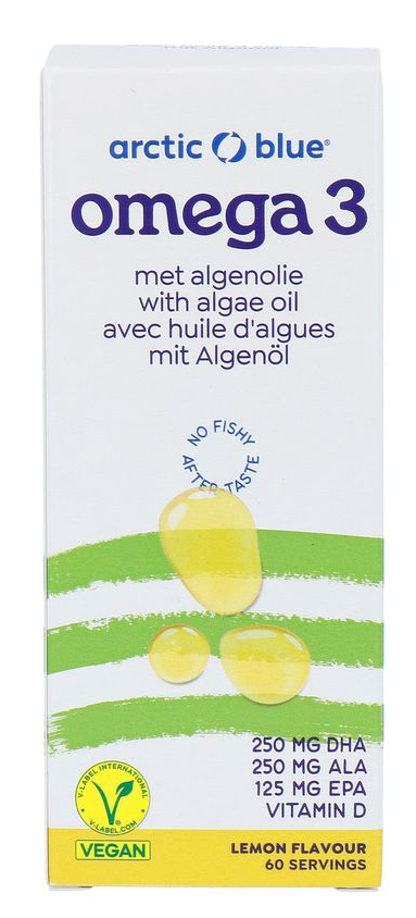 Arctic Blue Omega 3 - met algenolie 150ML