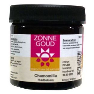 Zonnegoud Chamomilla Huidbalsem 50ML Zonnegoud Chamomilla Huidbalsem 50ML