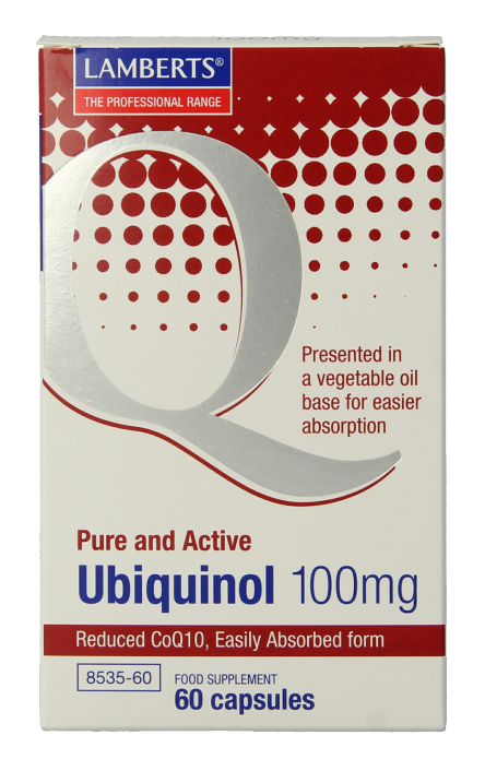 Lamberts Ubiquinol 100mg Capsules 60CP