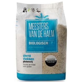 De Halm Gierstvlokken Biologisch 500GR