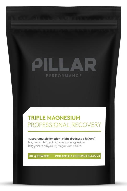Pillar Performance Triple Magnesium Powder Pineapple & Coconut afbeelding 1