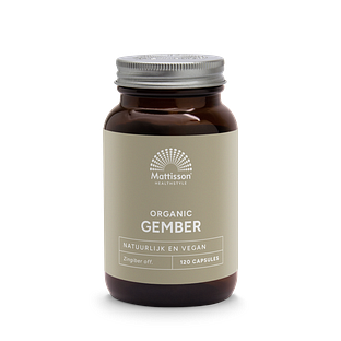 Mattisson HealthStyle Gember Capsules 120CP
