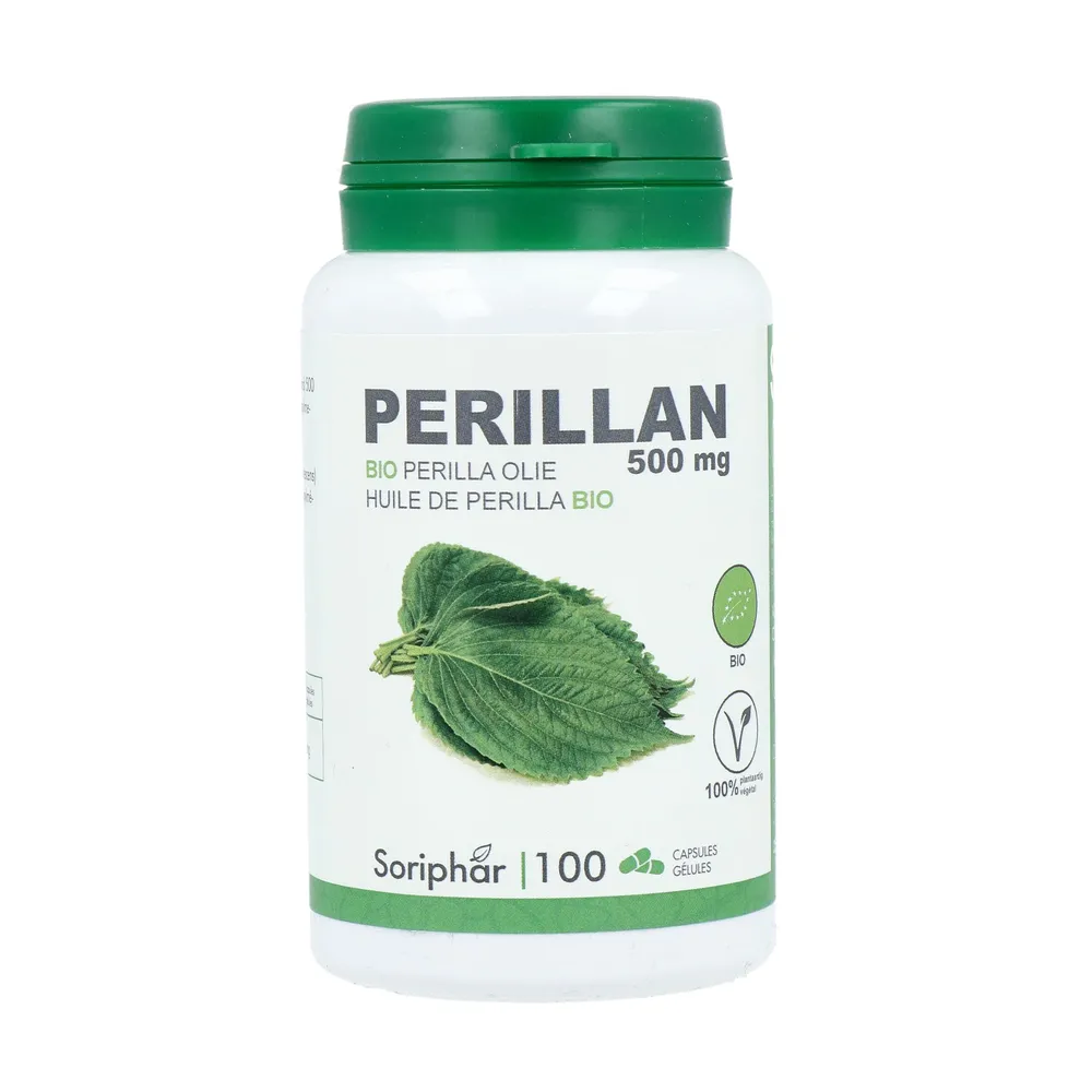 Soria Natural Perillan 500mg Capsules 100CP