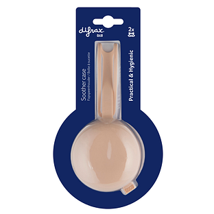 Difrax Lovi Fopspeenhouder Nude 1ST Difrax Lovi Fopspeenhouder Nude 1ST