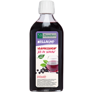 Damhert Wellbeing Vlierbessensiroop Ambachtelijk 200ML Damhert Wellbeing Vlierbessensiroop Ambachtelijk 200ML
