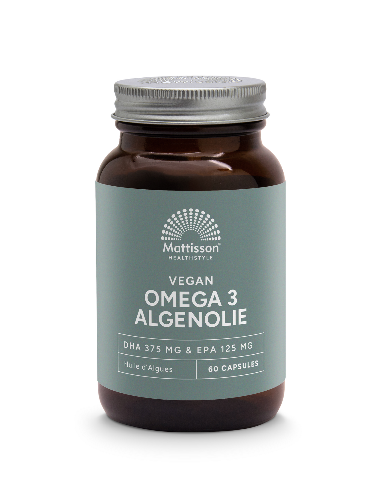 Mattisson HealthStyle Vegan Omega-3 Algenolie 60VCP