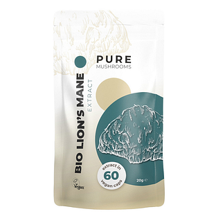 Pure Mushrooms Bio Lions Mane Capsules 60VCP Pure Mushrooms Bio Lions Mane Capsules 60VCP