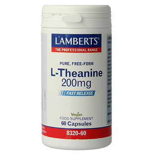 Lamberts L-Theanine 200mg Capsules 60CP