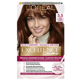 L'Oréal Paris Excellence Creme - 5.5 Licht Mahoniebruin 1ST