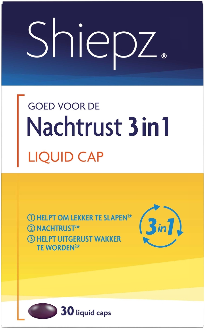 Shiepz Nachtrust 3in1 Liquid Capsules afbeelding 1