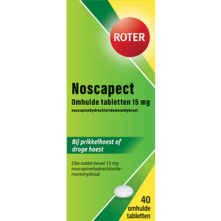 Roter Noscapect Tabletten 40TB