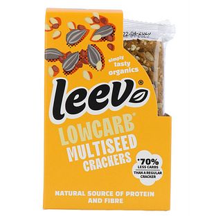 Leev Multiseed Lowcarb Crackers 80GR