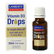 Lamberts Vitamine D3 Druppels 20ML Verpakking plus flesje