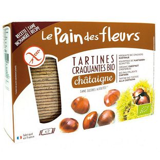 Le Pain des Fleurs Kastanje Crackers 300GR Le Pain des Fleurs Kastanje Crackers 300GR