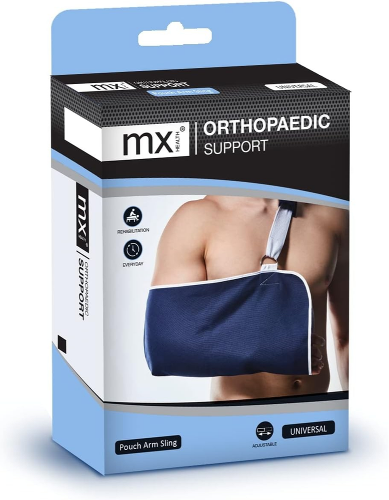 MX Health Orthopaedic Support Pouch Arm Sling afbeelding 1