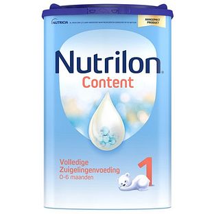 Nutrilon Content Volledige Zuigelingenvoeding 0-6 Maanden 800GR