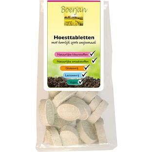 Boerjan Hoesttabletten Anijssmaak 150GR