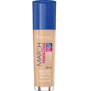 Rimmel London Foundation Match Perfection 200 Soft Beige 30ML