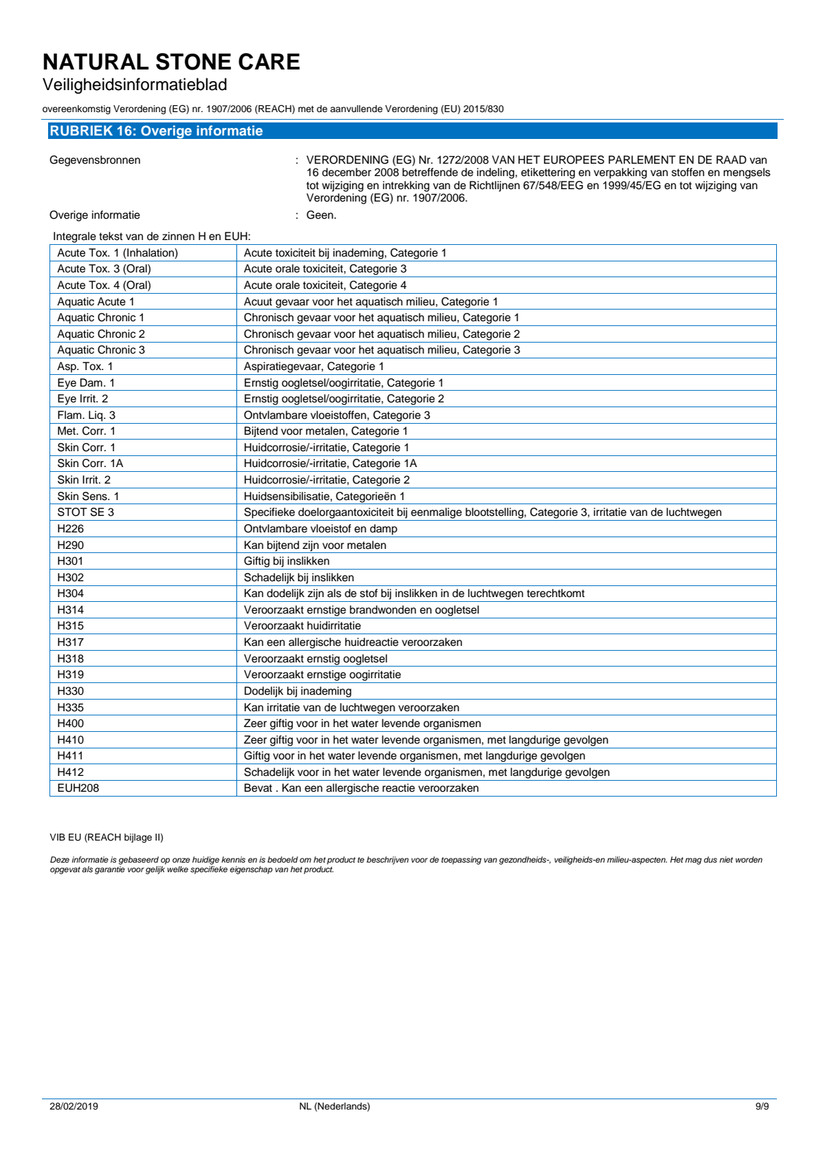 Natural Stone Care Natuursteen Reiniger afbeelding van document #9, info_folder