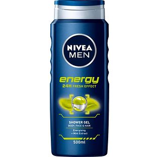 Nivea Men Energy 3-In-1 Shower Gel 500ML