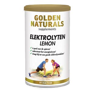 Golden Naturals Elektrolyten Lemon Poeder 300GR