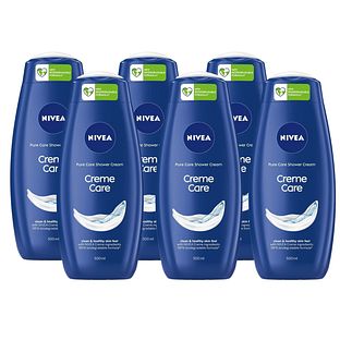 Nivea Care Cream Shower Multiverpakking 6x500ML Nivea Care Cream Shower Multiverpakking 6x500ML
