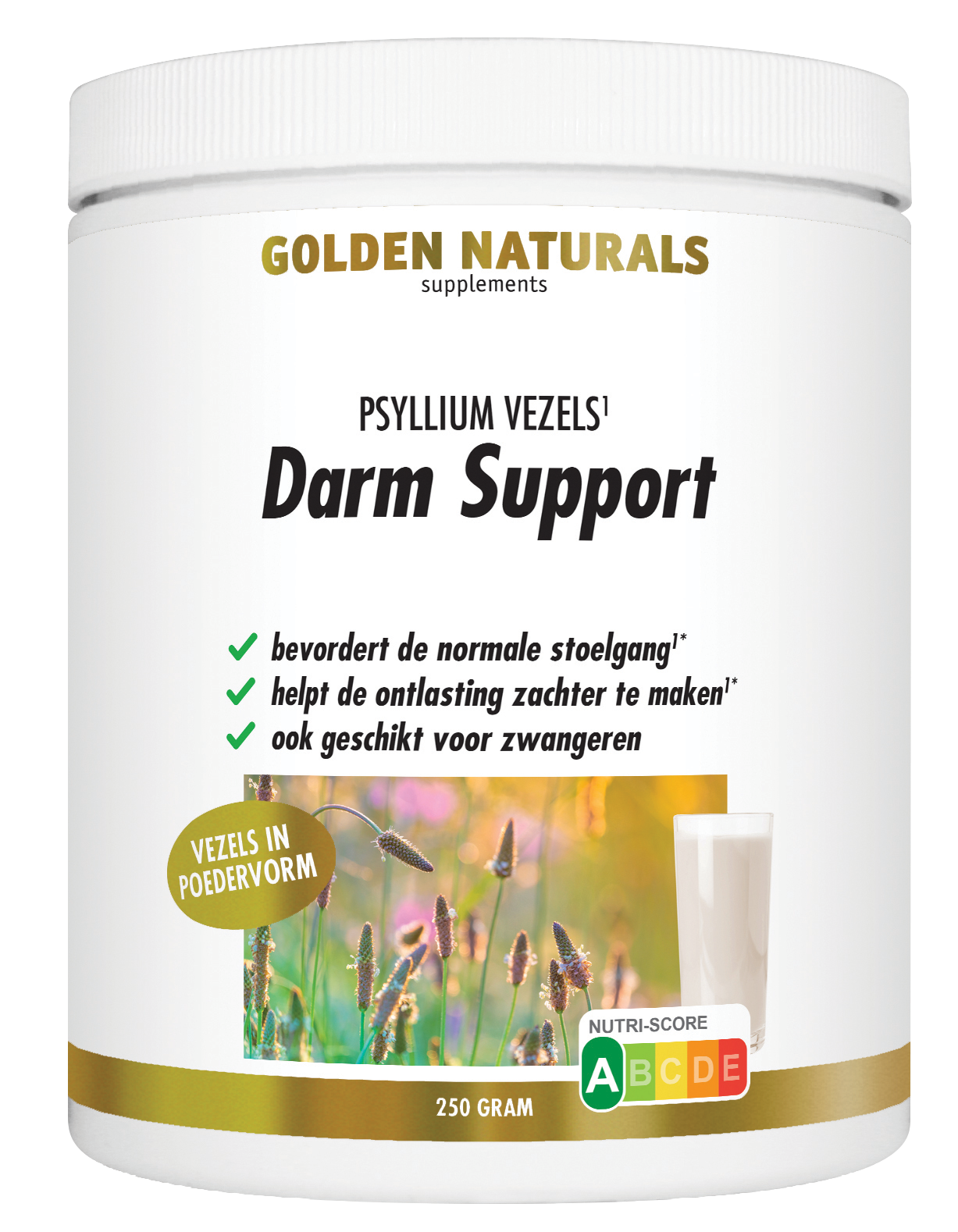Golden Naturals Darm Support Poeder 250GR