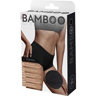 Naproz Bamboo Hipster Zwart L 1ST