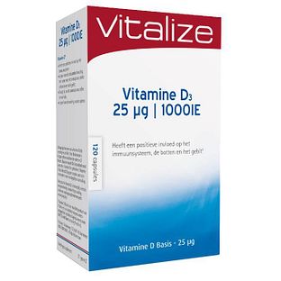 Vitalize Vitamine D Capsules 120CP Vitalize Vitamine D Capsules 120CP