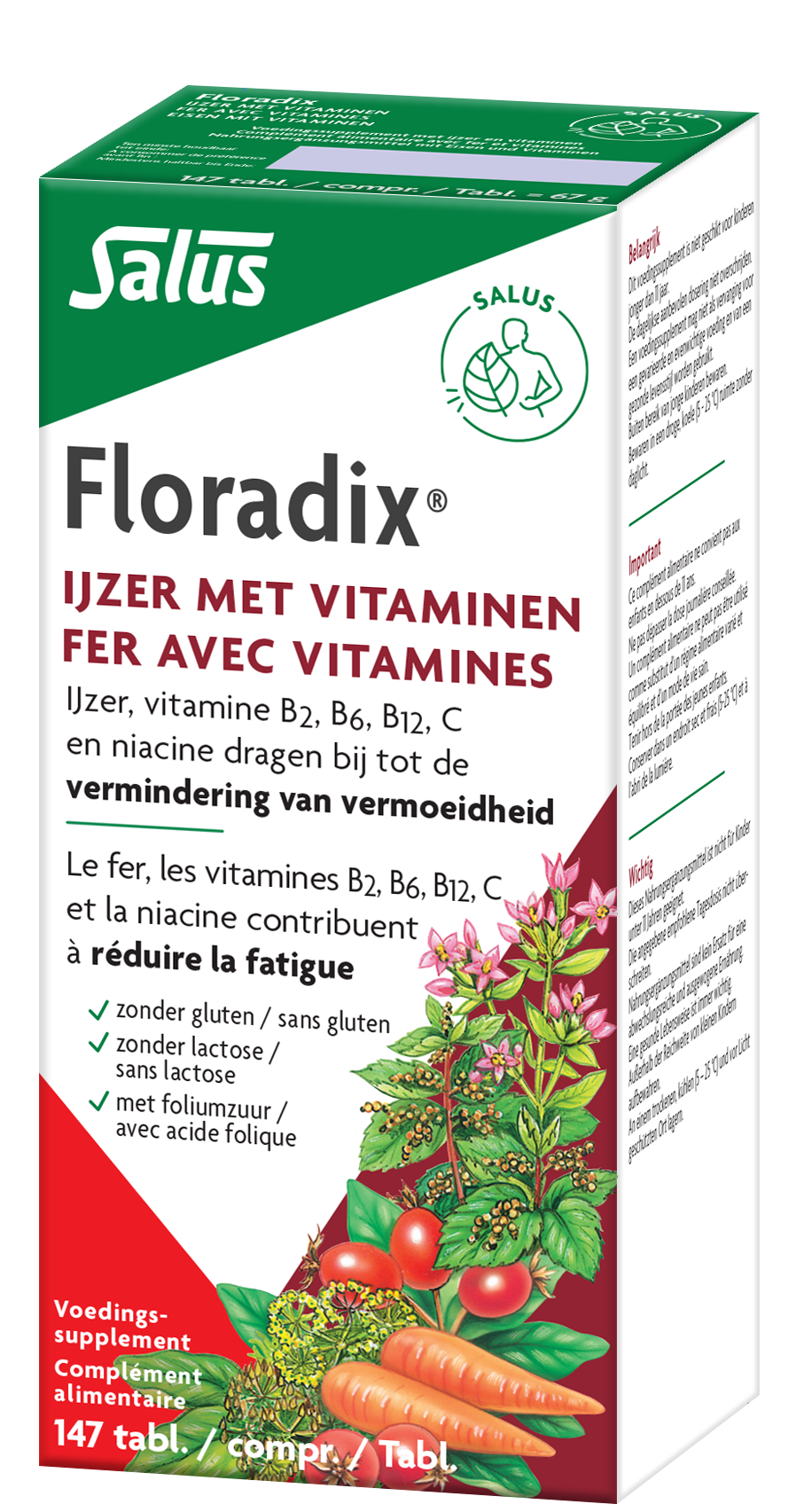 Salus Floradix IJzer Tabletten
