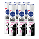 Nivea Black & White Invisible Original Deodorant Spray Voordeelverpakking 6x150ML