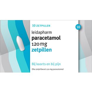 Leidapharm Paracetamol Zetpil 120mg 10ST