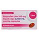 Linn Ibuprofen Liquid Caps 200mg Suikervrij 20ST Linn Ibuprofen Liquid Caps 200mg Suikervrij 20ST