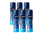 Nivea Men Fresh Active Deodorant Spray Voordeelverpakking 6x150ML