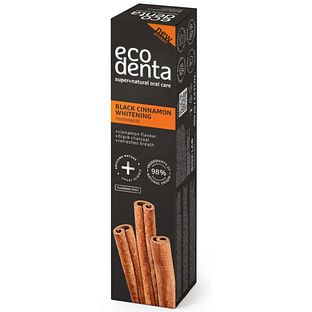 Ecodenta Black Cinnamon Whitening Toothpaste 100ML