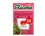 Ricola Keelpastilles Cranberry Suikervrij 100GR