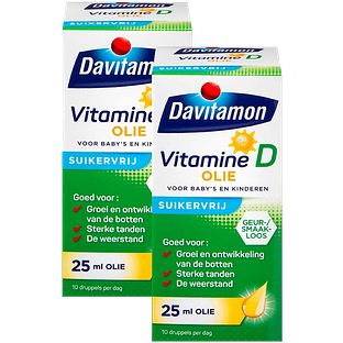 Davitamon Vitamine D Olie Duoverpakking 2x25ML