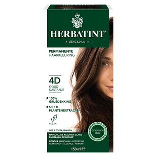 Herbatint Haarverf Gel - 4D Goud Kastanje 150ML