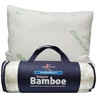Lucovitaal Hoofdkussen Bamboe Kingsize 1ST