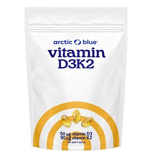 Arctic Blue Vitamine D3 & K2 Softgels 90CP Arctic Blue Vitamine D3 & K2 Softgels 90CP