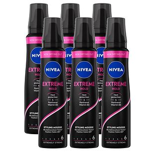Nivea Extreme Hold Styling Mousse Voordeelverpakking 6x150ML