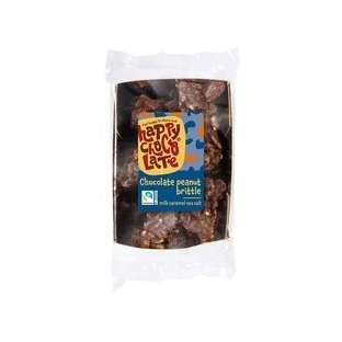 Happy Chocolate Pindarotsjes Caramel Zeezout 150GR
