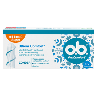 OB ProComfort Tampons Super 16ST