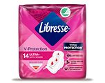 Libresse V-Protection Ultra Thin Normal Wings Maandverband 14ST