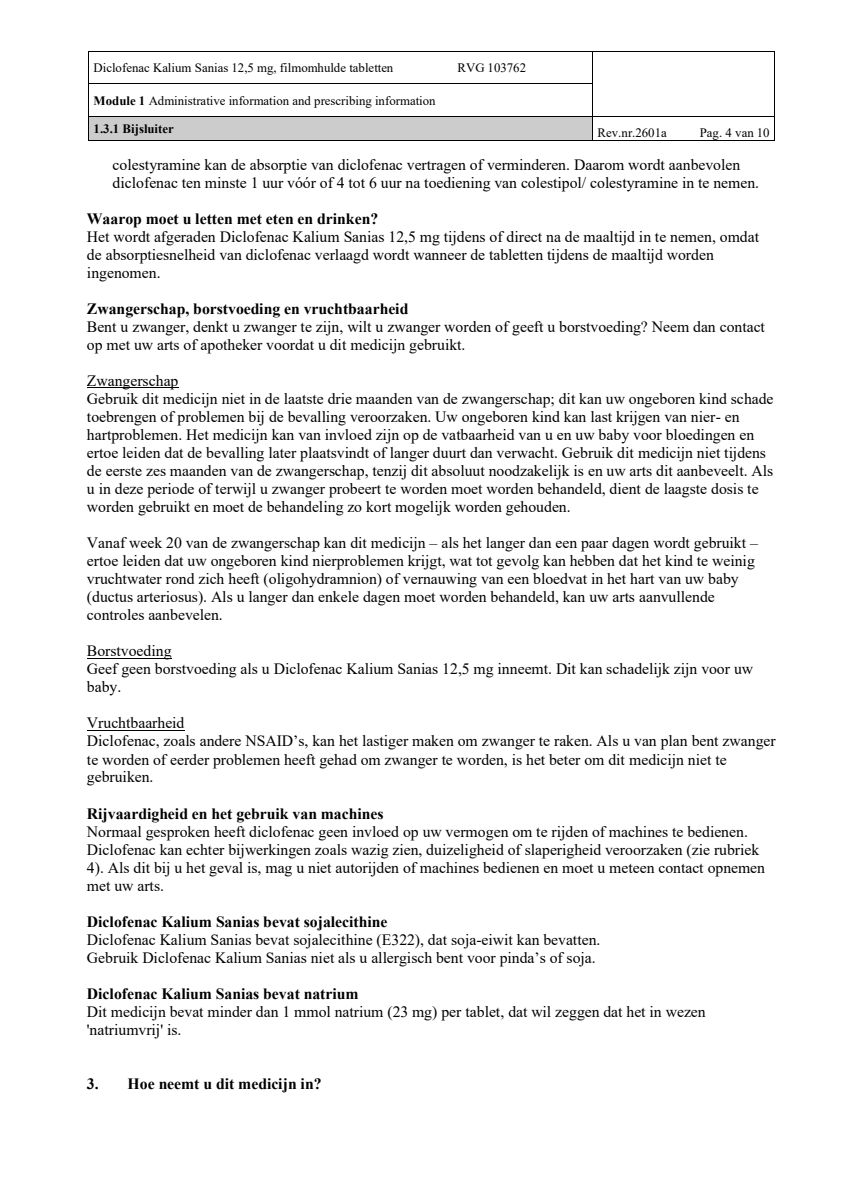 Diclofenac Kalium 12.5mg afbeelding van document #4, leaflet