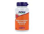 NOW Bèta-caroteen Natuurlijk 25.000 IE Softgels 90ST NOW Bèta-caroteen Natuurlijk 25.000 IE Softgels 90ST