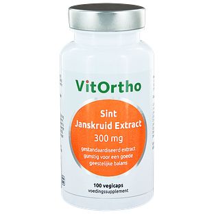 VitOrtho St Janskruid Extract 300mg Capsules 100CP VitOrtho St Janskruid Extract 300mg Capsules 100CP
