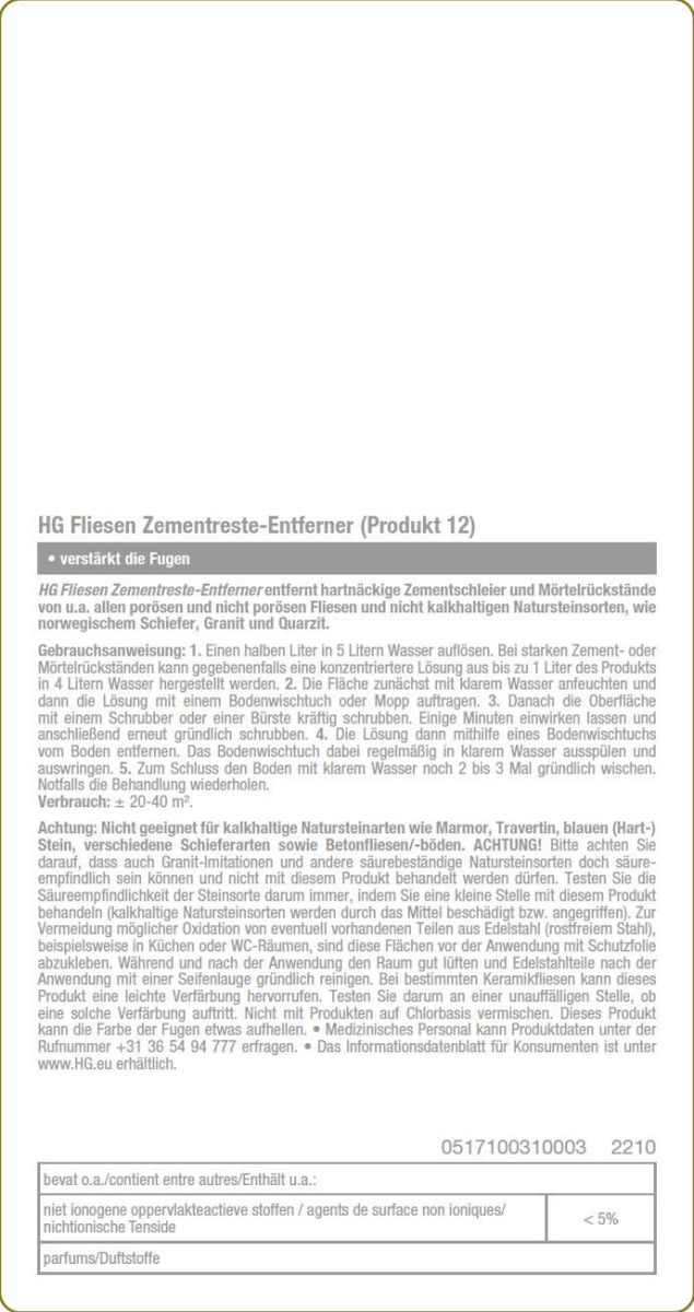 Vloeren Tegelcementresten Verwijderaar afbeelding van document #2, label
