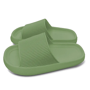 Lucovitaal Badslippers Groen 37-38 2PR