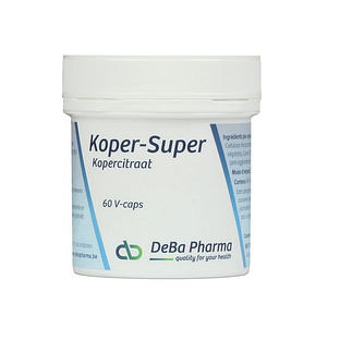 DeBa Pharma Koper Super Capsules 60VCP
